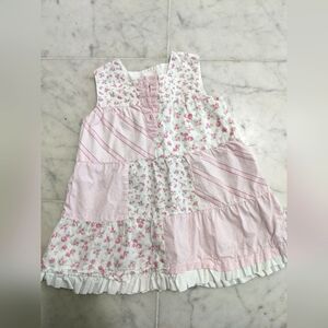 H&M Pink and White Floral Kids Formal Dress
